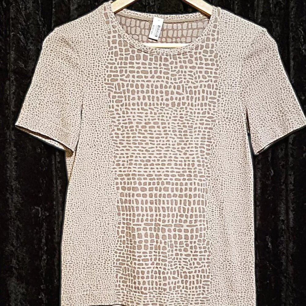 Wolford Velvet mix animal print size M